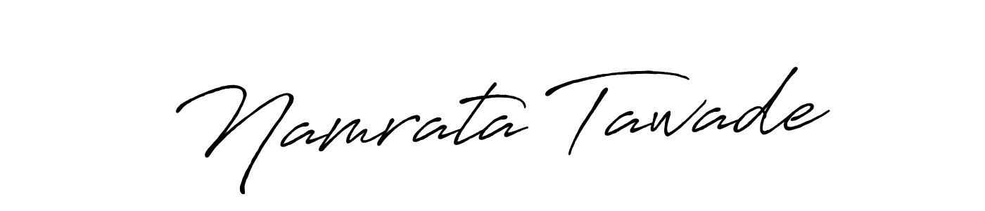 Make a beautiful signature design for name Namrata Tawade. Use this online signature maker to create a handwritten signature for free. Namrata Tawade signature style 7 images and pictures png
