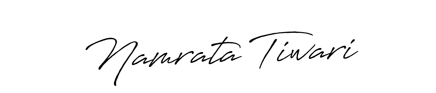 You should practise on your own different ways (Antro_Vectra_Bolder) to write your name (Namrata Tiwari) in signature. don't let someone else do it for you. Namrata Tiwari signature style 7 images and pictures png