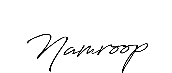 if you are searching for the best signature style for your name Namroop. so please give up your signature search. here we have designed multiple signature styles  using Antro_Vectra_Bolder. Namroop signature style 7 images and pictures png
