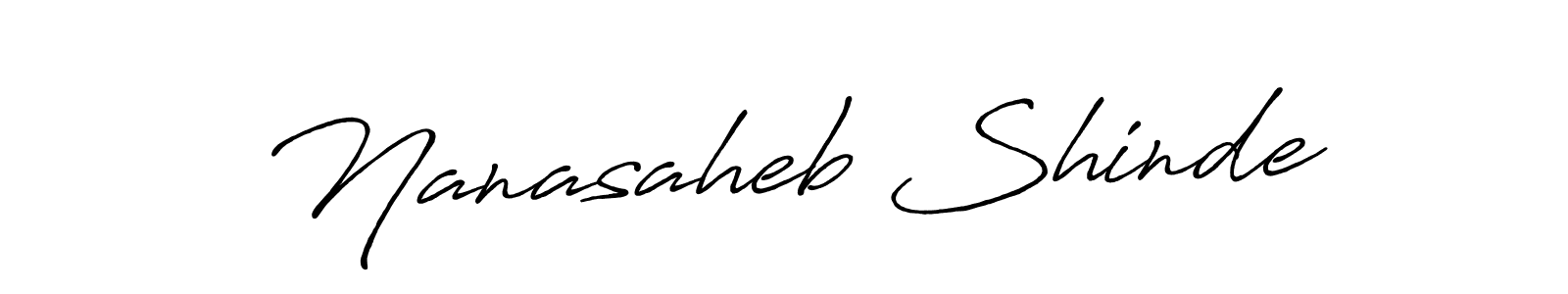 Use a signature maker to create a handwritten signature online. With this signature software, you can design (Antro_Vectra_Bolder) your own signature for name Nanasaheb Shinde. Nanasaheb Shinde signature style 7 images and pictures png