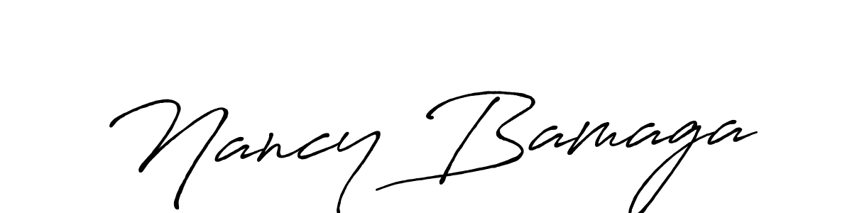Here are the top 10 professional signature styles for the name Nancy Bamaga. These are the best autograph styles you can use for your name. Nancy Bamaga signature style 7 images and pictures png