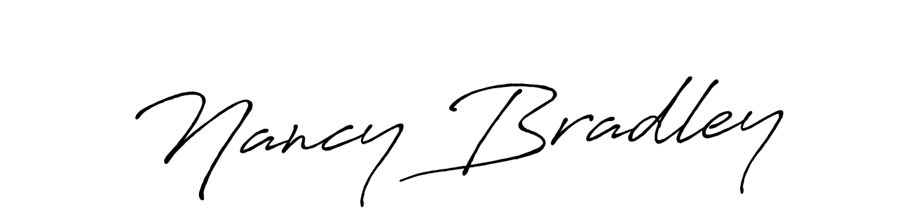 How to make Nancy Bradley signature? Antro_Vectra_Bolder is a professional autograph style. Create handwritten signature for Nancy Bradley name. Nancy Bradley signature style 7 images and pictures png