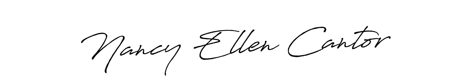 You should practise on your own different ways (Antro_Vectra_Bolder) to write your name (Nancy Ellen Cantor) in signature. don't let someone else do it for you. Nancy Ellen Cantor signature style 7 images and pictures png