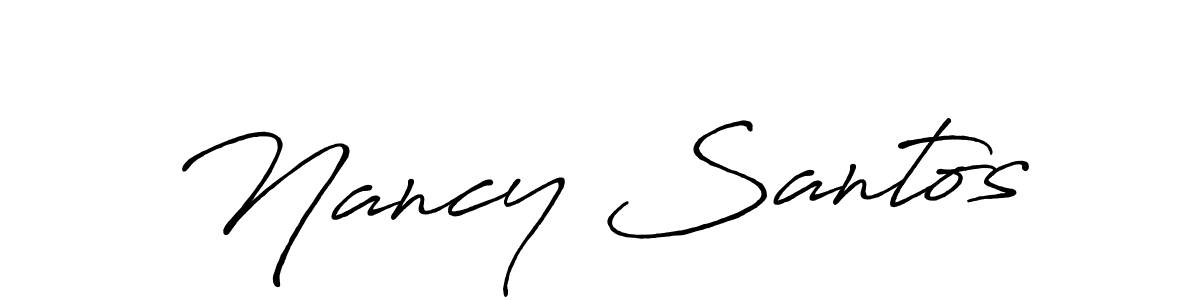 See photos of Nancy Santos official signature by Spectra . Check more albums & portfolios. Read reviews & check more about Antro_Vectra_Bolder font. Nancy Santos signature style 7 images and pictures png