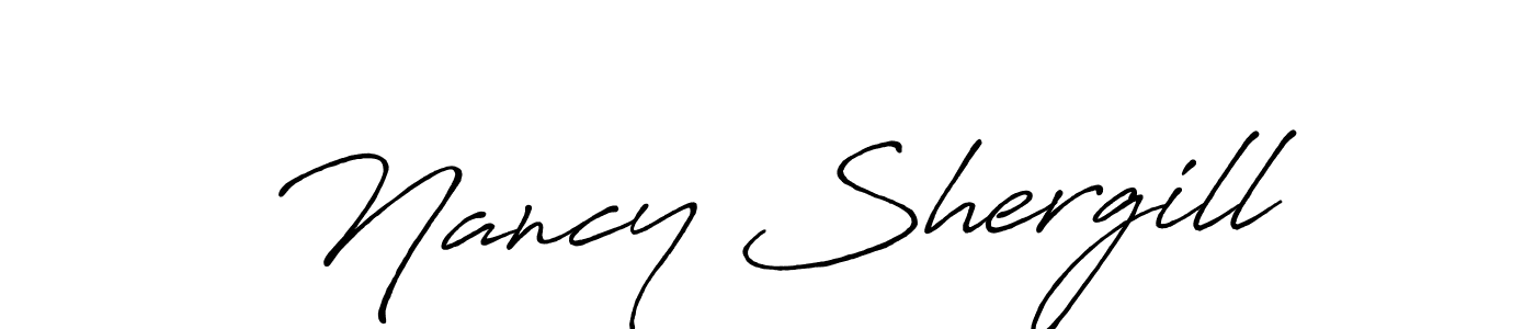 Once you've used our free online signature maker to create your best signature Antro_Vectra_Bolder style, it's time to enjoy all of the benefits that Nancy Shergill name signing documents. Nancy Shergill signature style 7 images and pictures png