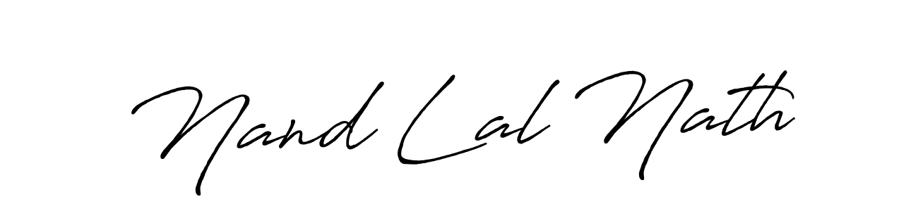 How to Draw Nand Lal Nath signature style? Antro_Vectra_Bolder is a latest design signature styles for name Nand Lal Nath. Nand Lal Nath signature style 7 images and pictures png