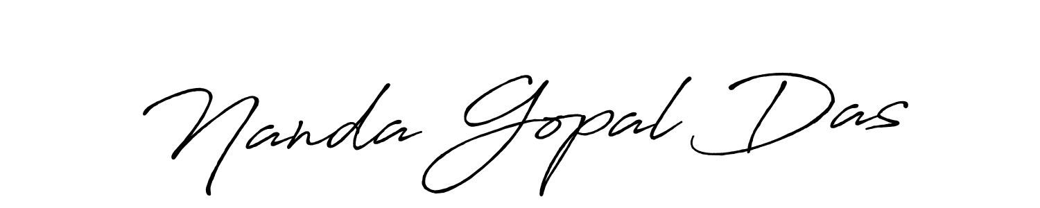 Nanda Gopal Das stylish signature style. Best Handwritten Sign (Antro_Vectra_Bolder) for my name. Handwritten Signature Collection Ideas for my name Nanda Gopal Das. Nanda Gopal Das signature style 7 images and pictures png