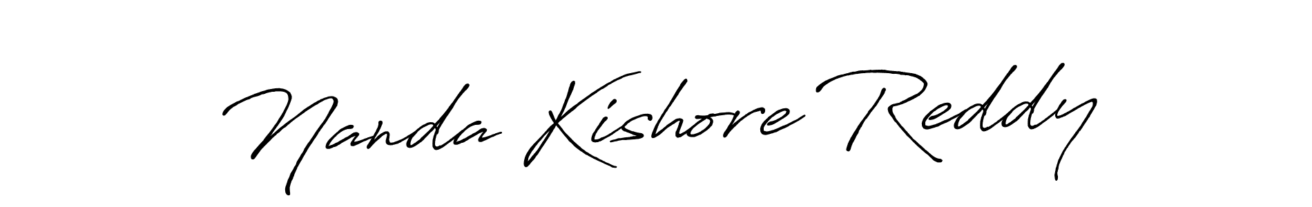 You can use this online signature creator to create a handwritten signature for the name Nanda Kishore Reddy. This is the best online autograph maker. Nanda Kishore Reddy signature style 7 images and pictures png