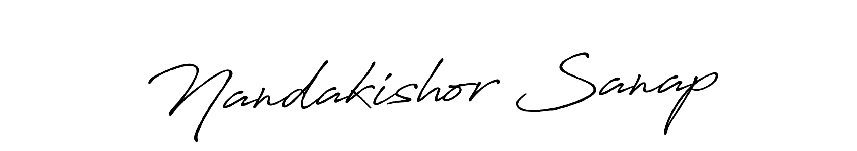 Similarly Antro_Vectra_Bolder is the best handwritten signature design. Signature creator online .You can use it as an online autograph creator for name Nandakishor Sanap. Nandakishor Sanap signature style 7 images and pictures png