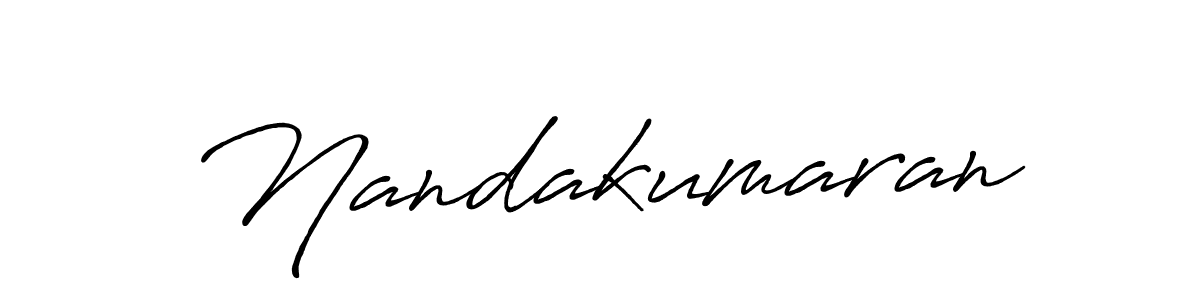 Once you've used our free online signature maker to create your best signature Antro_Vectra_Bolder style, it's time to enjoy all of the benefits that Nandakumaran name signing documents. Nandakumaran signature style 7 images and pictures png