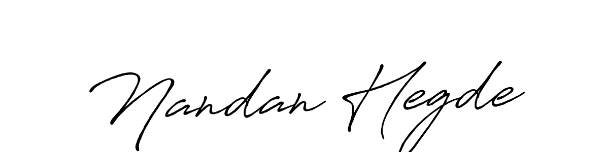 Also You can easily find your signature by using the search form. We will create Nandan Hegde name handwritten signature images for you free of cost using Antro_Vectra_Bolder sign style. Nandan Hegde signature style 7 images and pictures png