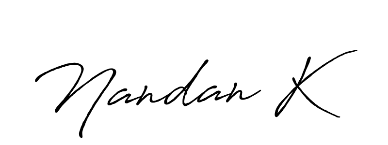 Check out images of Autograph of Nandan K name. Actor Nandan K Signature Style. Antro_Vectra_Bolder is a professional sign style online. Nandan K signature style 7 images and pictures png