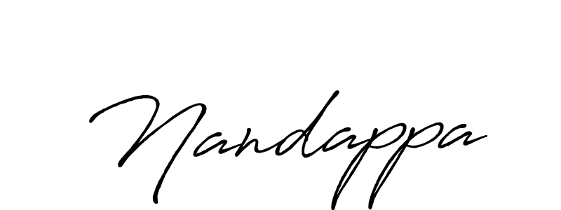 Similarly Antro_Vectra_Bolder is the best handwritten signature design. Signature creator online .You can use it as an online autograph creator for name Nandappa. Nandappa signature style 7 images and pictures png