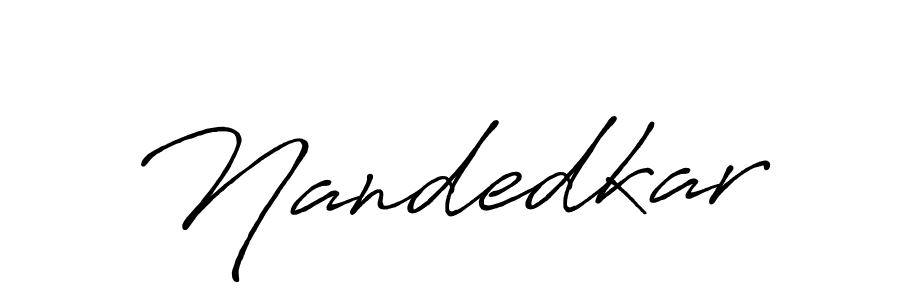 How to Draw Nandedkar signature style? Antro_Vectra_Bolder is a latest design signature styles for name Nandedkar. Nandedkar signature style 7 images and pictures png