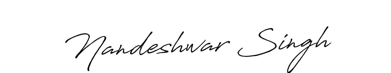 Best and Professional Signature Style for Nandeshwar Singh. Antro_Vectra_Bolder Best Signature Style Collection. Nandeshwar Singh signature style 7 images and pictures png