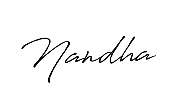 Antro_Vectra_Bolder is a professional signature style that is perfect for those who want to add a touch of class to their signature. It is also a great choice for those who want to make their signature more unique. Get Nandha name to fancy signature for free. Nandha signature style 7 images and pictures png