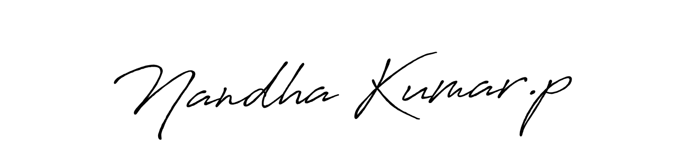 Also You can easily find your signature by using the search form. We will create Nandha Kumar.p name handwritten signature images for you free of cost using Antro_Vectra_Bolder sign style. Nandha Kumar.p signature style 7 images and pictures png