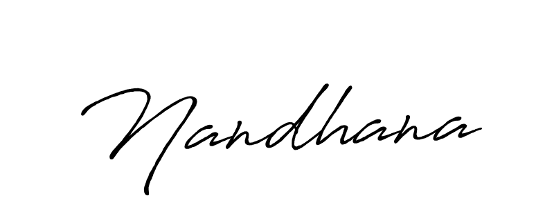 The best way (Antro_Vectra_Bolder) to make a short signature is to pick only two or three words in your name. The name Nandhana include a total of six letters. For converting this name. Nandhana signature style 7 images and pictures png