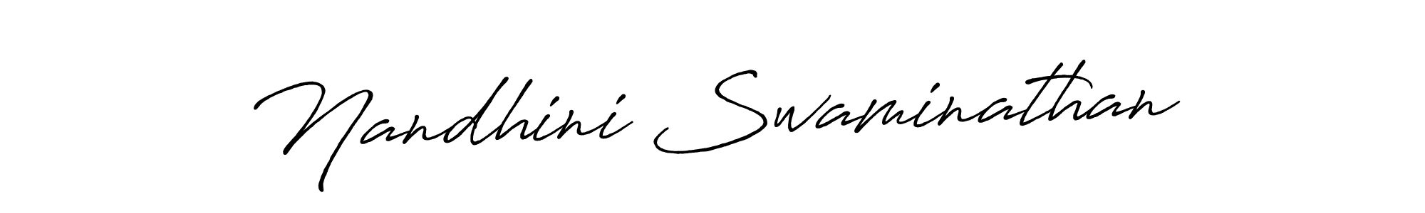 Similarly Antro_Vectra_Bolder is the best handwritten signature design. Signature creator online .You can use it as an online autograph creator for name Nandhini Swaminathan. Nandhini Swaminathan signature style 7 images and pictures png