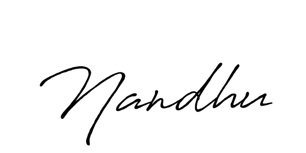 It looks lik you need a new signature style for name Nandhu. Design unique handwritten (Antro_Vectra_Bolder) signature with our free signature maker in just a few clicks. Nandhu signature style 7 images and pictures png