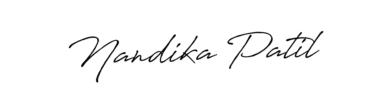 Once you've used our free online signature maker to create your best signature Antro_Vectra_Bolder style, it's time to enjoy all of the benefits that Nandika Patil name signing documents. Nandika Patil signature style 7 images and pictures png