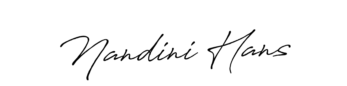 It looks lik you need a new signature style for name Nandini Hans. Design unique handwritten (Antro_Vectra_Bolder) signature with our free signature maker in just a few clicks. Nandini Hans signature style 7 images and pictures png