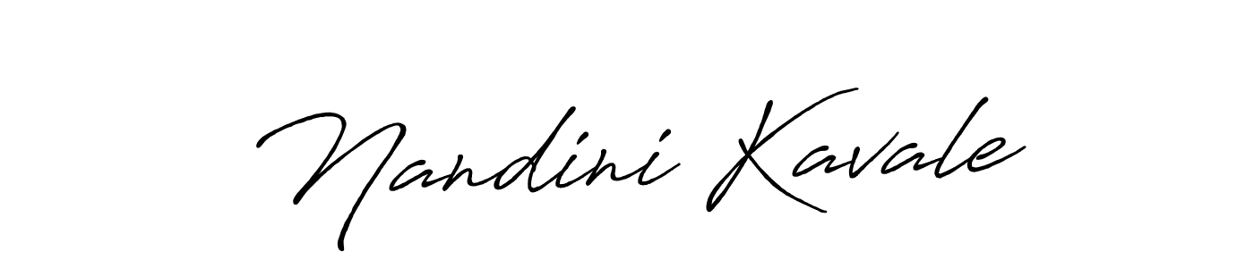 How to make Nandini Kavale signature? Antro_Vectra_Bolder is a professional autograph style. Create handwritten signature for Nandini Kavale name. Nandini Kavale signature style 7 images and pictures png