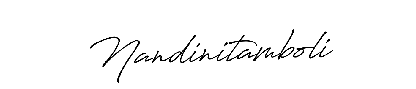 You can use this online signature creator to create a handwritten signature for the name Nandinitamboli. This is the best online autograph maker. Nandinitamboli signature style 7 images and pictures png