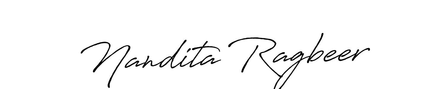 Best and Professional Signature Style for Nandita Ragbeer. Antro_Vectra_Bolder Best Signature Style Collection. Nandita Ragbeer signature style 7 images and pictures png