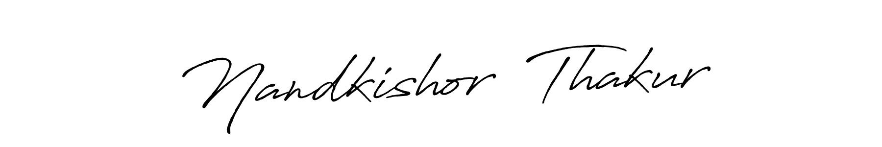 Once you've used our free online signature maker to create your best signature Antro_Vectra_Bolder style, it's time to enjoy all of the benefits that Nandkishor  Thakur name signing documents. Nandkishor  Thakur signature style 7 images and pictures png