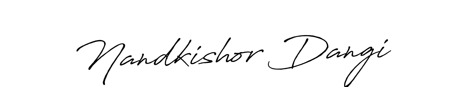 How to Draw Nandkishor Dangi signature style? Antro_Vectra_Bolder is a latest design signature styles for name Nandkishor Dangi. Nandkishor Dangi signature style 7 images and pictures png