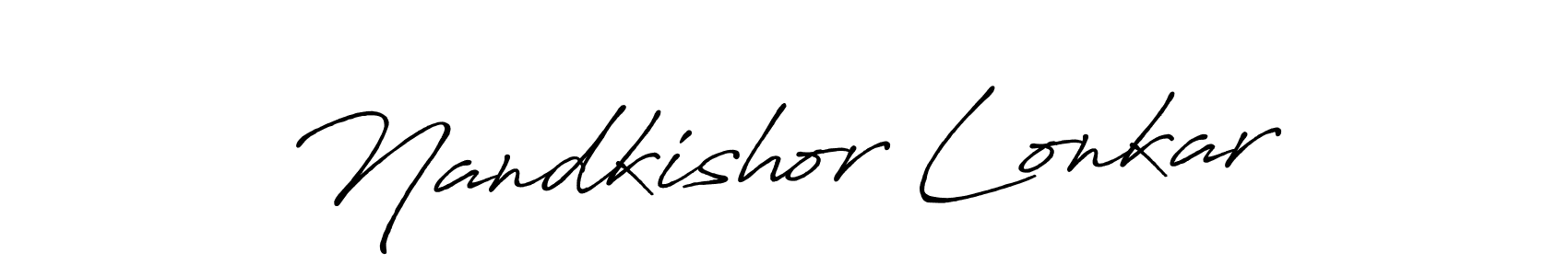 Check out images of Autograph of Nandkishor Lonkar name. Actor Nandkishor Lonkar Signature Style. Antro_Vectra_Bolder is a professional sign style online. Nandkishor Lonkar signature style 7 images and pictures png