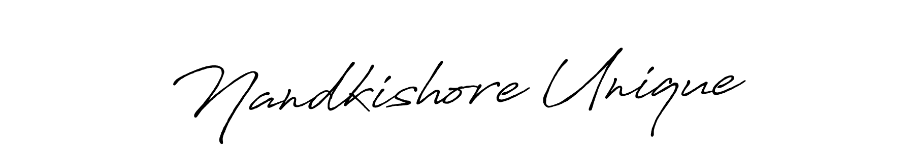 This is the best signature style for the Nandkishore Unique name. Also you like these signature font (Antro_Vectra_Bolder). Mix name signature. Nandkishore Unique signature style 7 images and pictures png