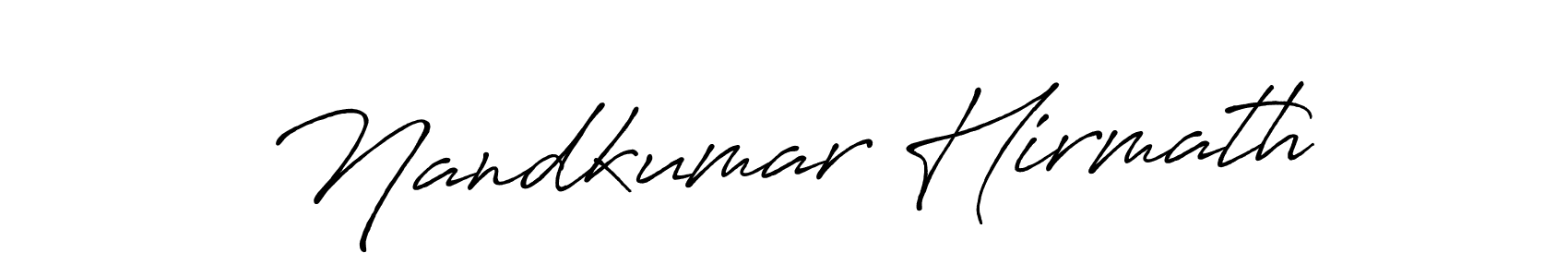 Make a beautiful signature design for name Nandkumar Hirmath. Use this online signature maker to create a handwritten signature for free. Nandkumar Hirmath signature style 7 images and pictures png