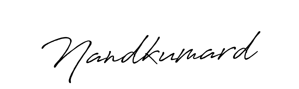 Nandkumard stylish signature style. Best Handwritten Sign (Antro_Vectra_Bolder) for my name. Handwritten Signature Collection Ideas for my name Nandkumard. Nandkumard signature style 7 images and pictures png