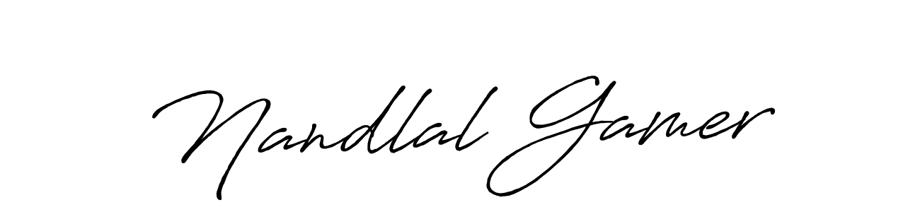 Antro_Vectra_Bolder is a professional signature style that is perfect for those who want to add a touch of class to their signature. It is also a great choice for those who want to make their signature more unique. Get Nandlal Gamer name to fancy signature for free. Nandlal Gamer signature style 7 images and pictures png