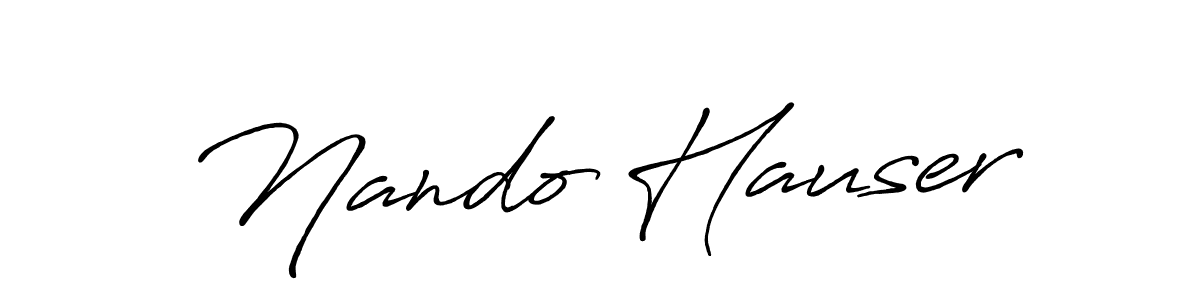 The best way (Antro_Vectra_Bolder) to make a short signature is to pick only two or three words in your name. The name Nando Hauser include a total of six letters. For converting this name. Nando Hauser signature style 7 images and pictures png