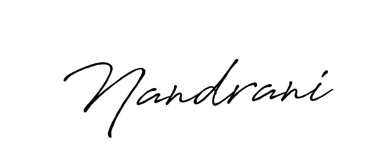 Best and Professional Signature Style for Nandrani. Antro_Vectra_Bolder Best Signature Style Collection. Nandrani signature style 7 images and pictures png