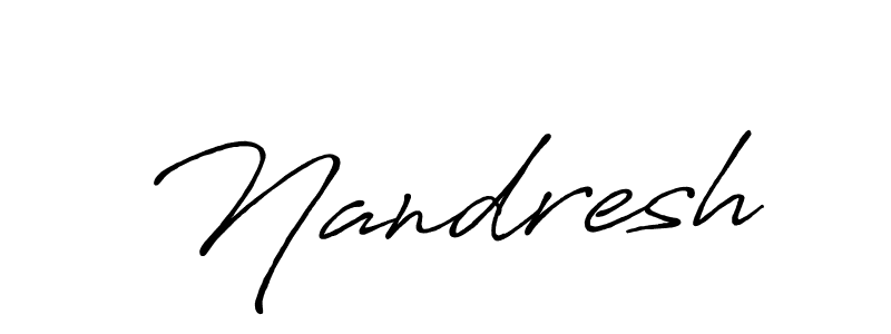 You should practise on your own different ways (Antro_Vectra_Bolder) to write your name (Nandresh) in signature. don't let someone else do it for you. Nandresh signature style 7 images and pictures png