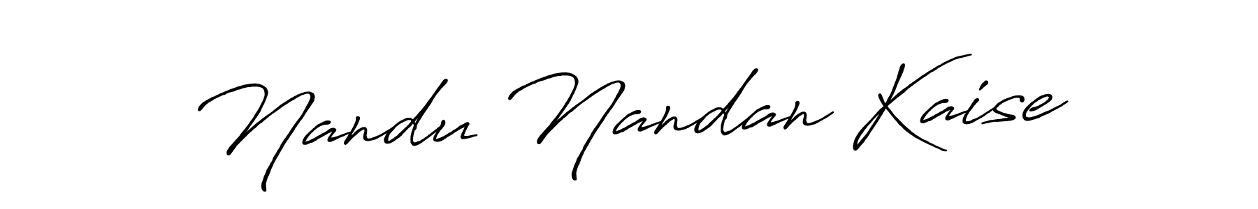 You can use this online signature creator to create a handwritten signature for the name Nandu Nandan Kaise. This is the best online autograph maker. Nandu Nandan Kaise signature style 7 images and pictures png