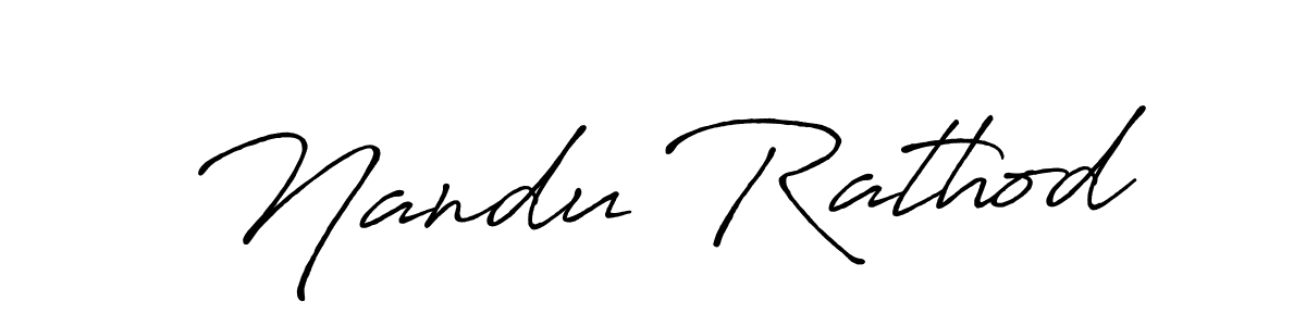 Make a beautiful signature design for name Nandu Rathod. Use this online signature maker to create a handwritten signature for free. Nandu Rathod signature style 7 images and pictures png