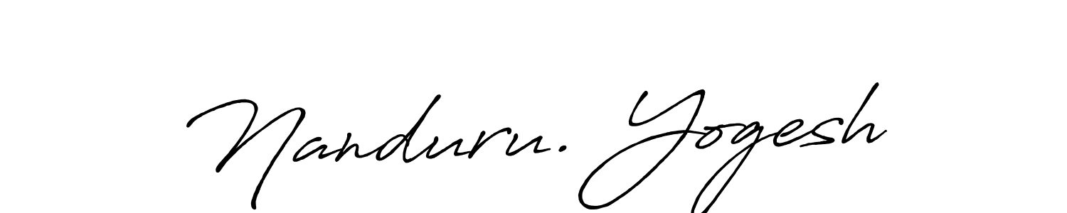 Antro_Vectra_Bolder is a professional signature style that is perfect for those who want to add a touch of class to their signature. It is also a great choice for those who want to make their signature more unique. Get Nanduru. Yogesh name to fancy signature for free. Nanduru. Yogesh signature style 7 images and pictures png