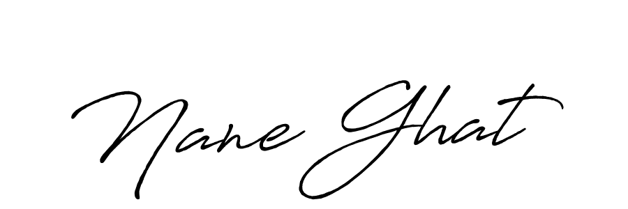Nane Ghat stylish signature style. Best Handwritten Sign (Antro_Vectra_Bolder) for my name. Handwritten Signature Collection Ideas for my name Nane Ghat. Nane Ghat signature style 7 images and pictures png
