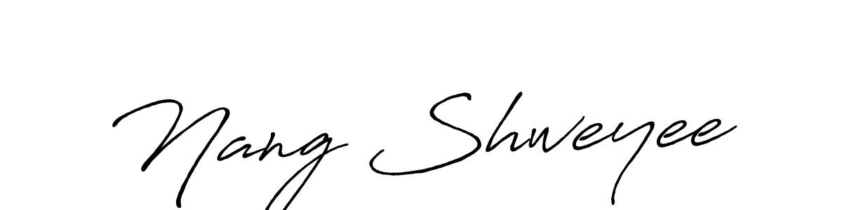 Make a beautiful signature design for name Nang Shweyee. Use this online signature maker to create a handwritten signature for free. Nang Shweyee signature style 7 images and pictures png
