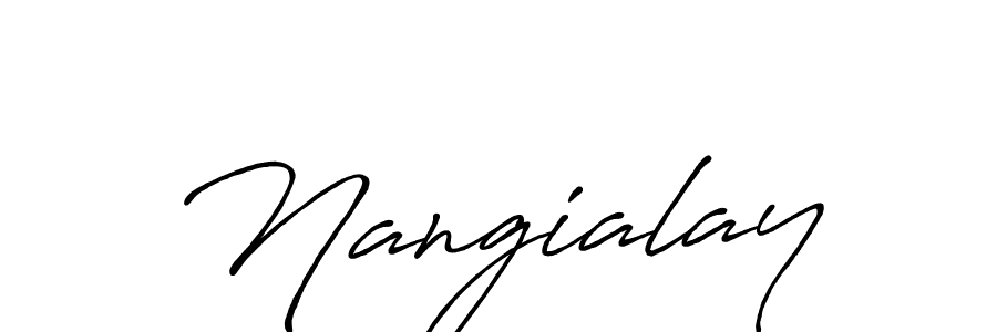 Best and Professional Signature Style for Nangialay. Antro_Vectra_Bolder Best Signature Style Collection. Nangialay signature style 7 images and pictures png