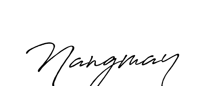 Make a beautiful signature design for name Nangmay. Use this online signature maker to create a handwritten signature for free. Nangmay signature style 7 images and pictures png