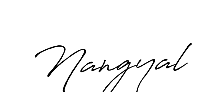 Antro_Vectra_Bolder is a professional signature style that is perfect for those who want to add a touch of class to their signature. It is also a great choice for those who want to make their signature more unique. Get Nangyal name to fancy signature for free. Nangyal signature style 7 images and pictures png