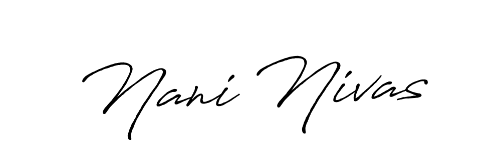 Check out images of Autograph of Nani Nivas name. Actor Nani Nivas Signature Style. Antro_Vectra_Bolder is a professional sign style online. Nani Nivas signature style 7 images and pictures png