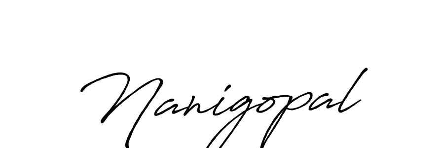 Best and Professional Signature Style for Nanigopal. Antro_Vectra_Bolder Best Signature Style Collection. Nanigopal signature style 7 images and pictures png