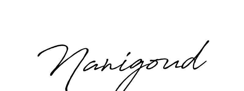 Make a short Nanigoud signature style. Manage your documents anywhere anytime using Antro_Vectra_Bolder. Create and add eSignatures, submit forms, share and send files easily. Nanigoud signature style 7 images and pictures png